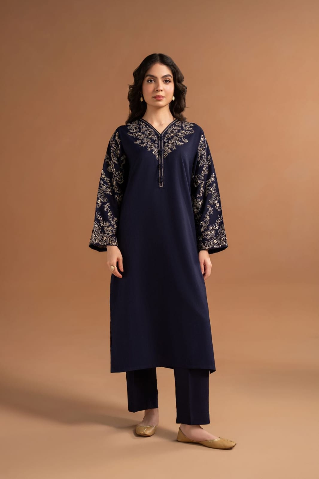 Blue Topz Embroidered 2pc