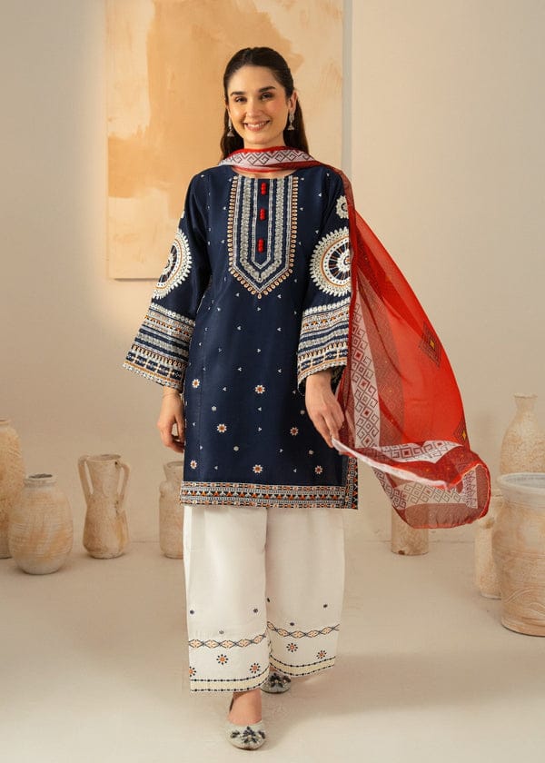 Ruhi Embroidered 3pc