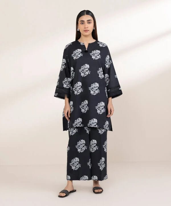 Zeenat Black Co-ord Set